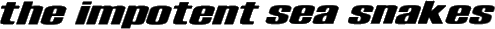 Click here for the official The Impotent Sea Snakes website